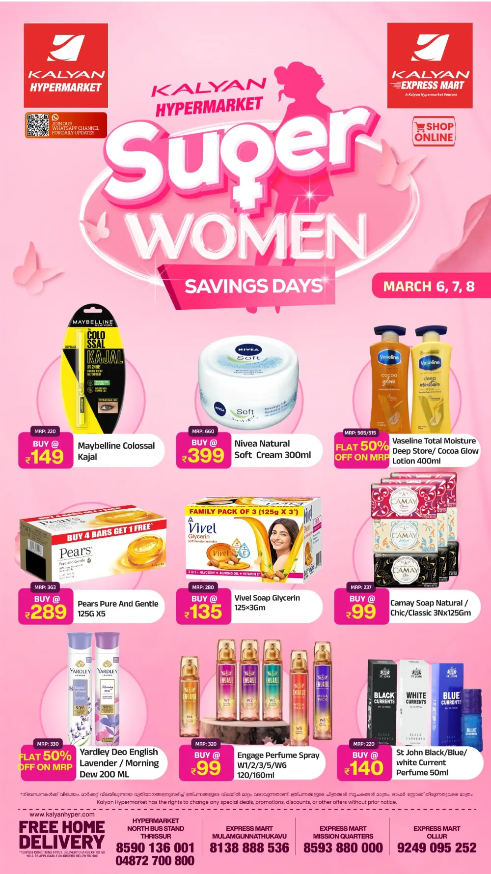 Kalyan Hypermarket | Super Women Savings Days | Thrissur Branch | Ends March 8 page 9