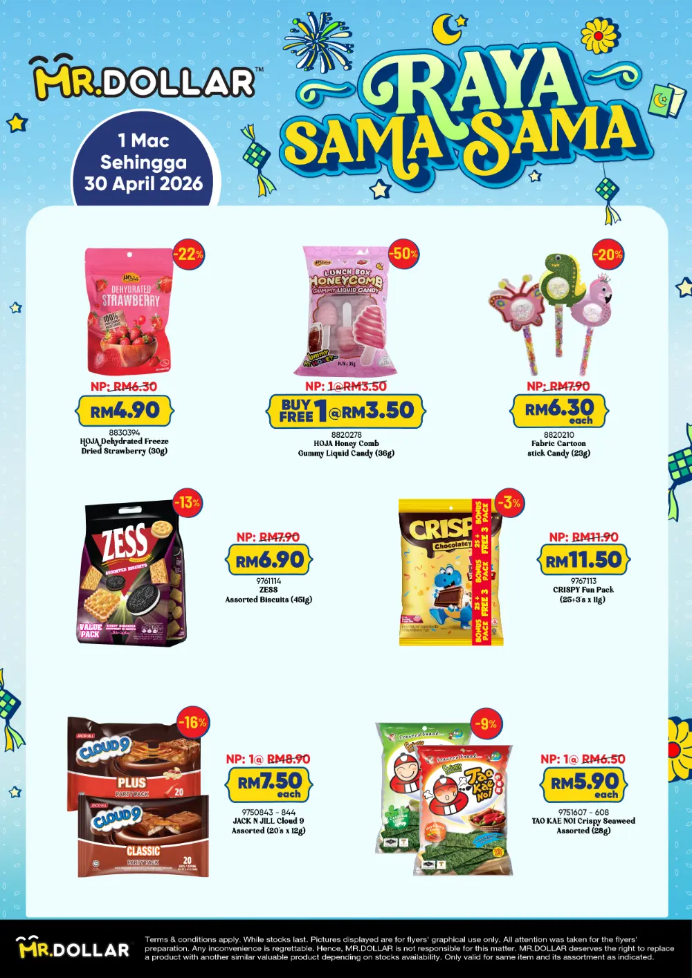 Raya Sama-Sama Promo MR.DOLLAR Sabah & Sarawak | Ends 30 April page 6