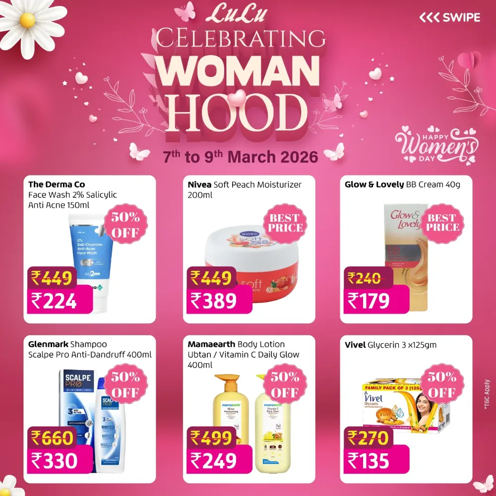 Women’s Day Celebration Offers - LuLu Daily Kottiyam | Ends March 9 page 2