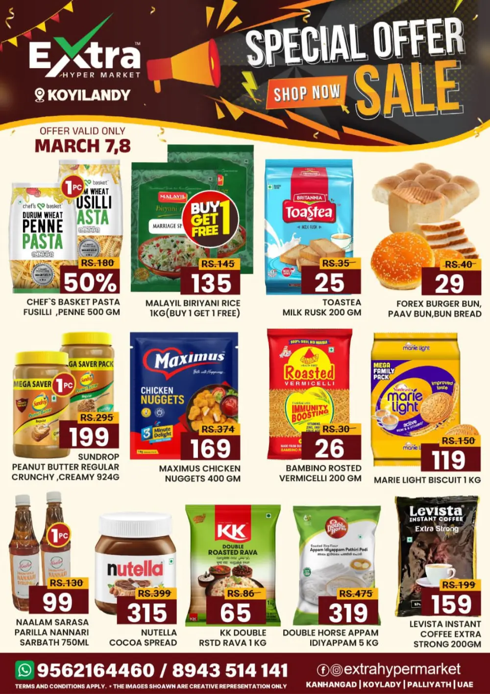 Extra Hypermarket Koyilandy Sale | Best Offers Only on March 7-8 page 9
