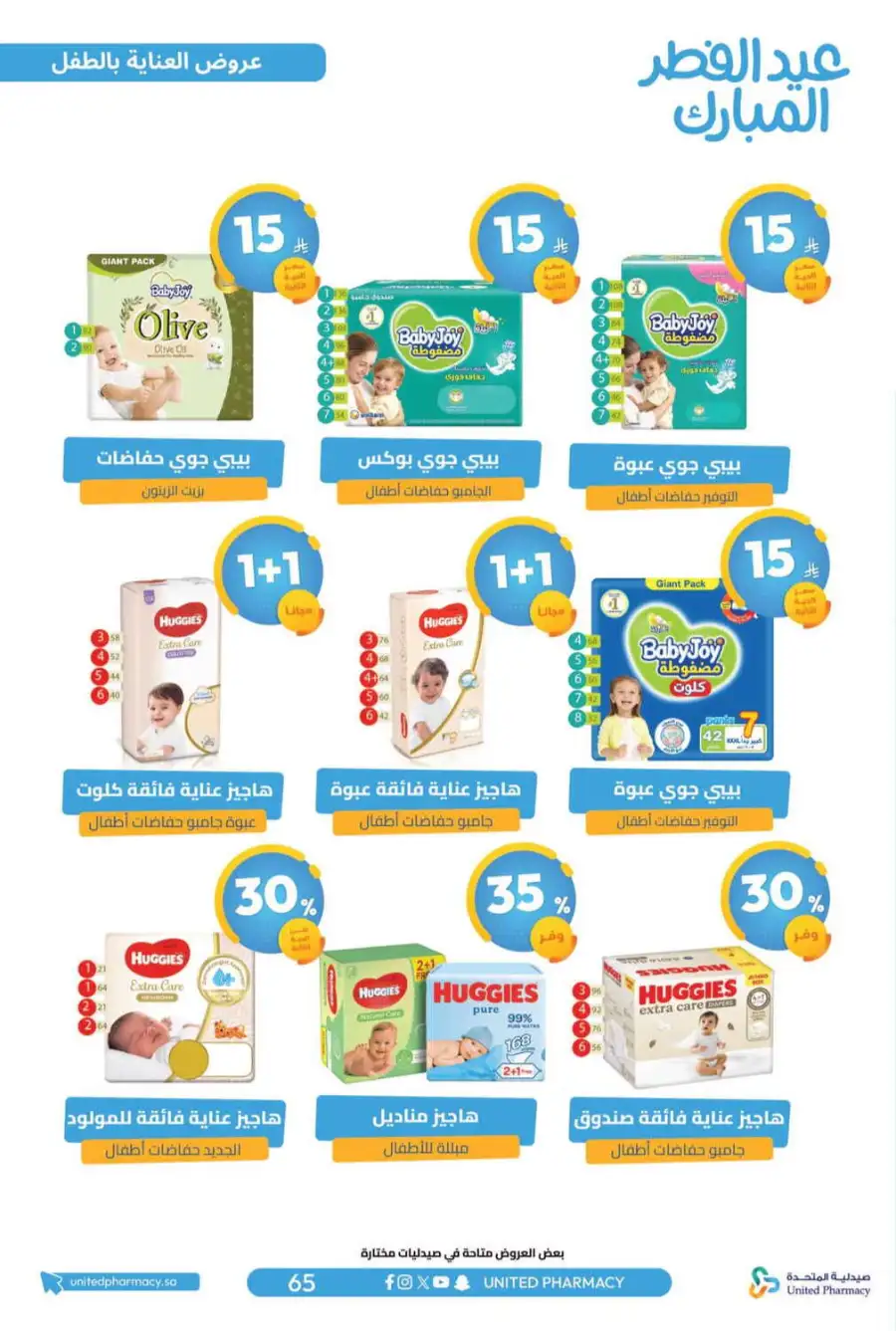 Eid Al Fitr Offers 2026 | United Pharmacy KSA | Valid until March 22 page 70