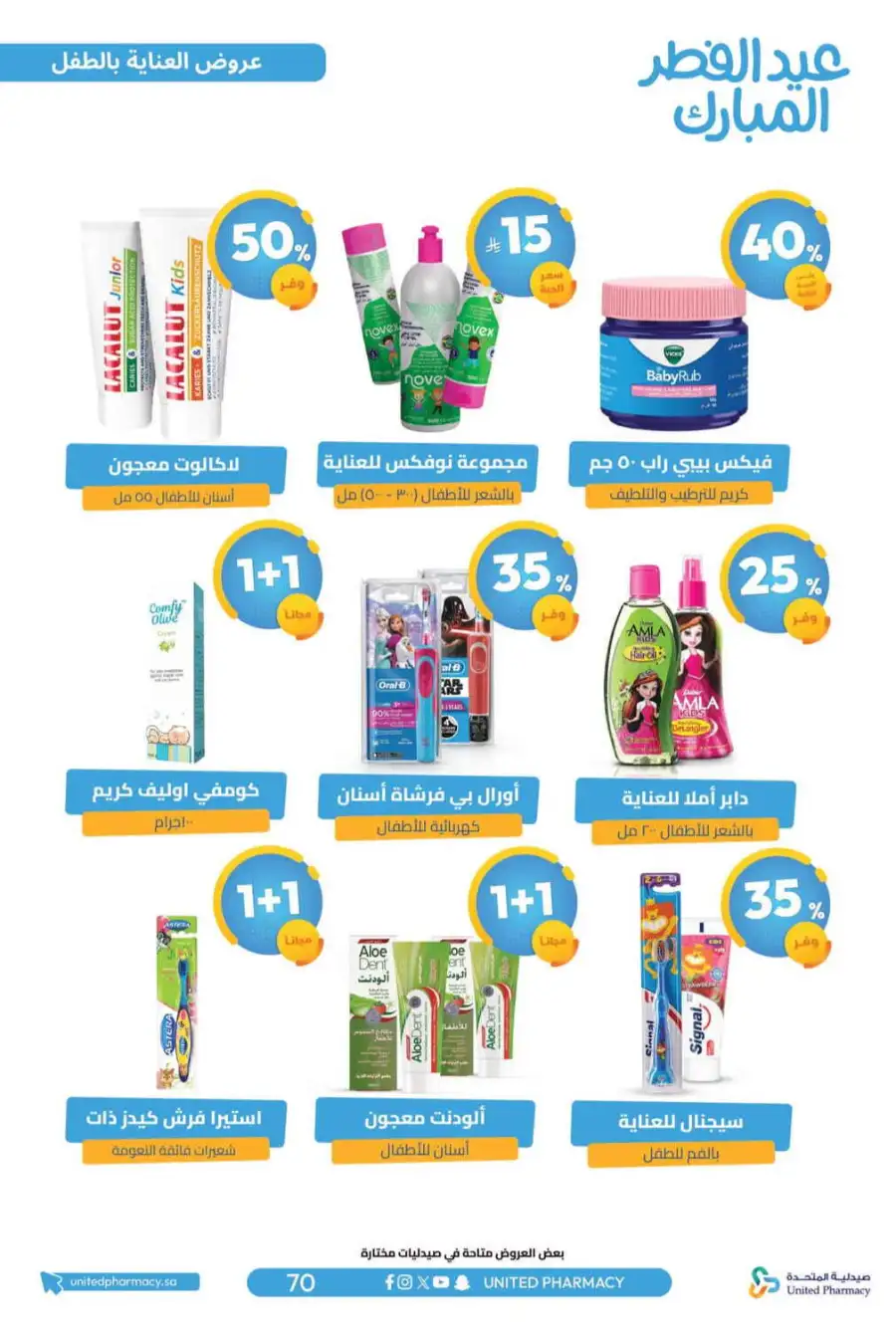 Eid Al Fitr Offers 2026 | United Pharmacy KSA | Valid until March 22 page 75