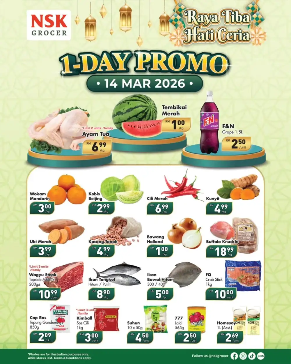 Raya 1-Day Promo | NSK Grocer Malaysia | Valid Until 17 Mar page 2
