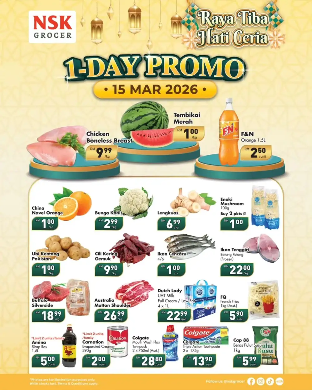 Raya 1-Day Promo | NSK Grocer Malaysia | Valid Until 17 Mar page 3