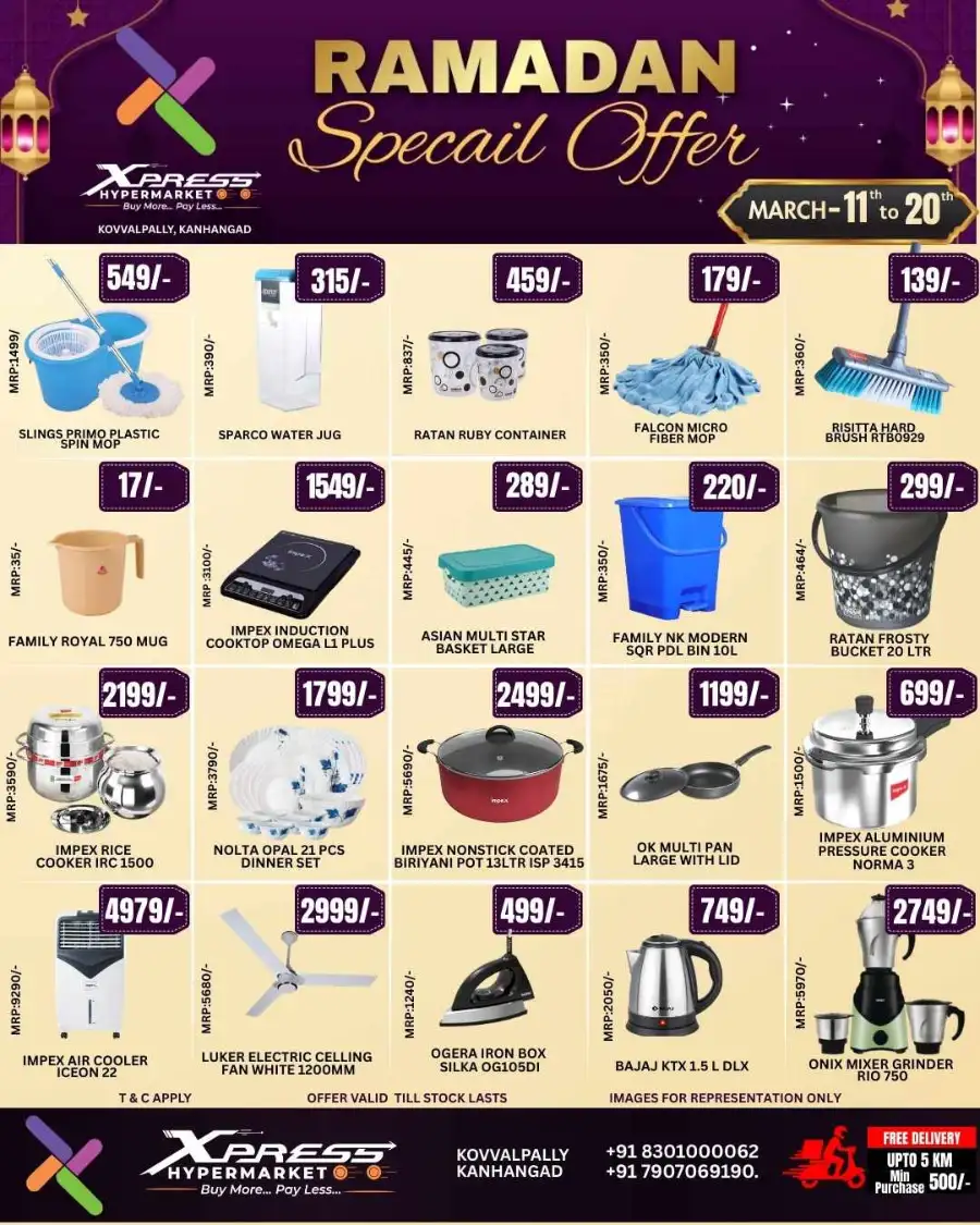 Xpress Hypermarket Kanhangad | Ramadan Special Offers March 11-20 page 3