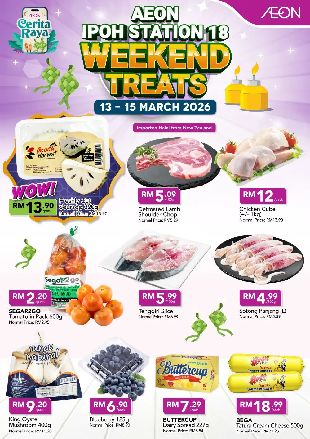 AEON Weekend Deals | Fresh Food Offers | Ends 15 March page 1