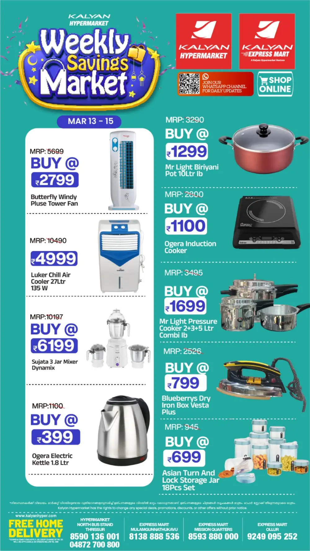 Kalyan Hypermarket Thrissur | Weekly Savings Market Offers Mar 13-15 page 13