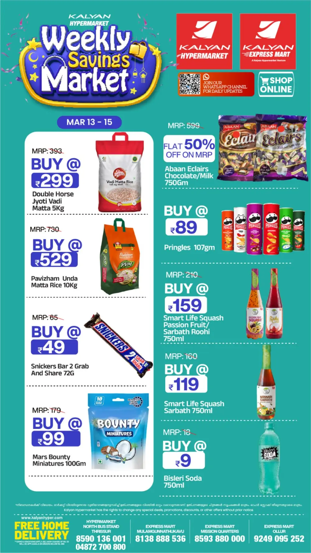 Kalyan Hypermarket Thrissur | Weekly Savings Market Offers Mar 13-15 page 7
