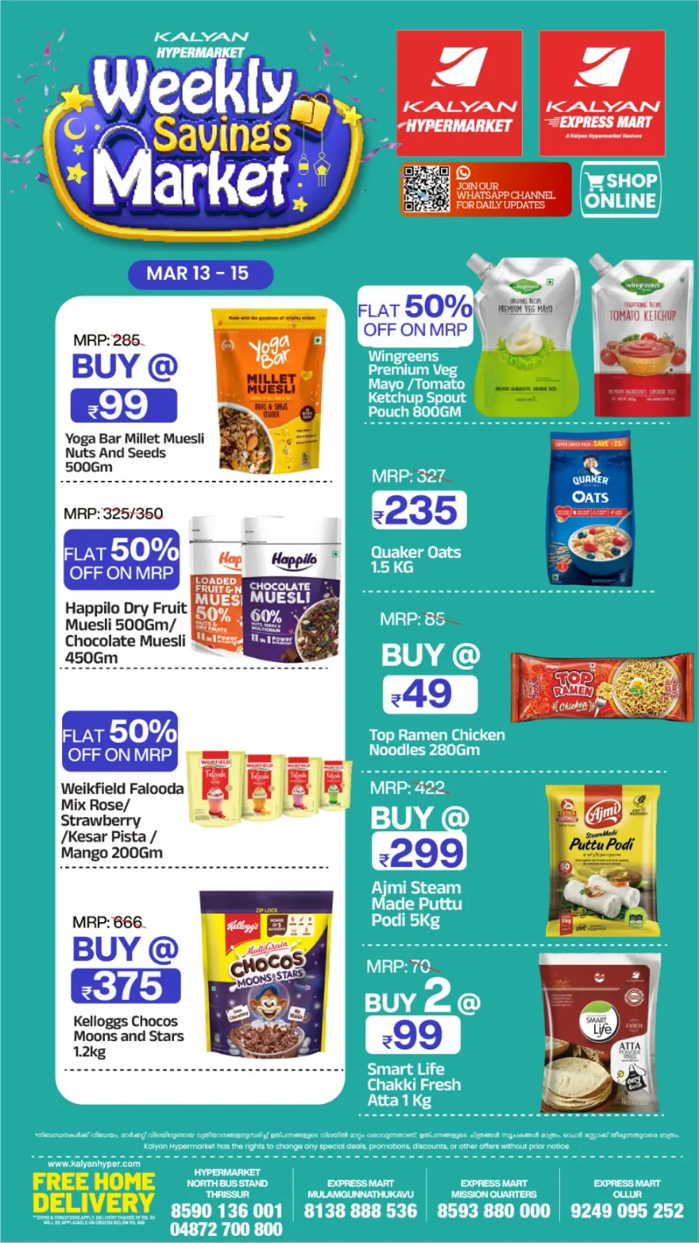 Kalyan Hypermarket Thrissur | Weekly Savings Market Offers Mar 13-15 page 8