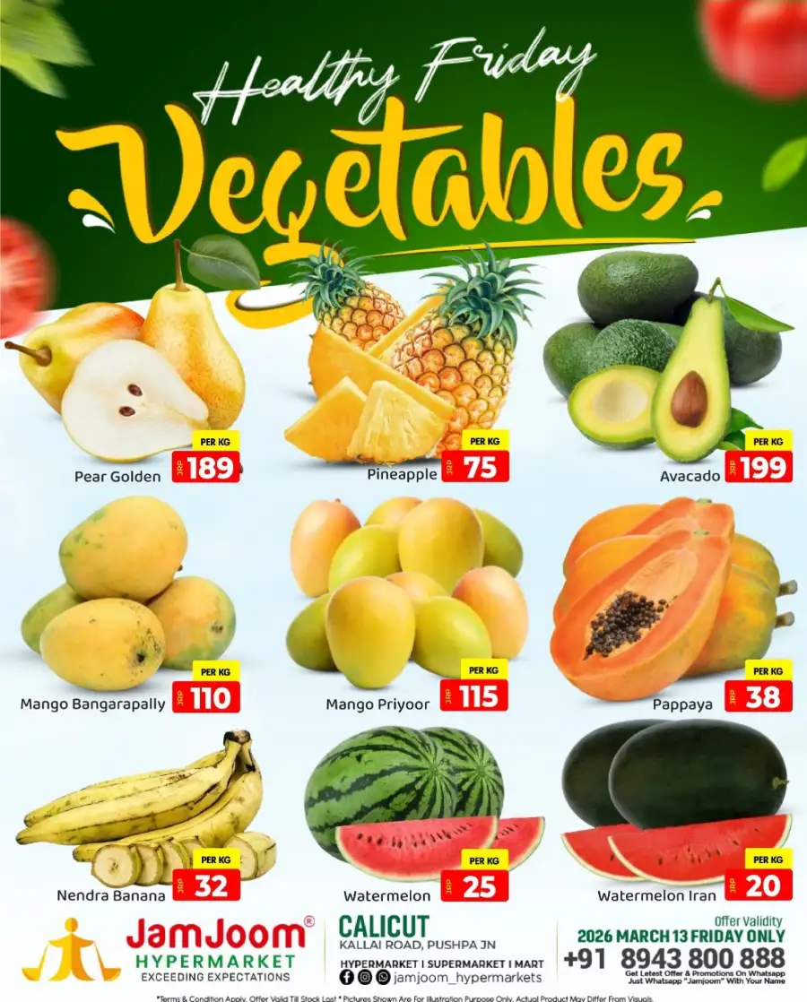 Fresh Vegetable & Fruit Offers page 1