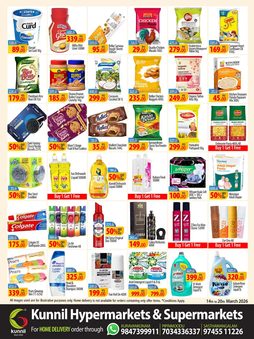 Kunnil Supermarket Ramadan Offers 2026 | Groceries & Kits in Trivandrum page 2