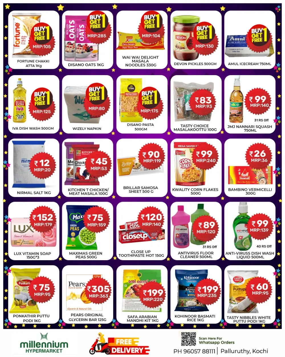 Millennium Hypermarket Flash Sale | Up to 50% Off in Palluruthy page 2
