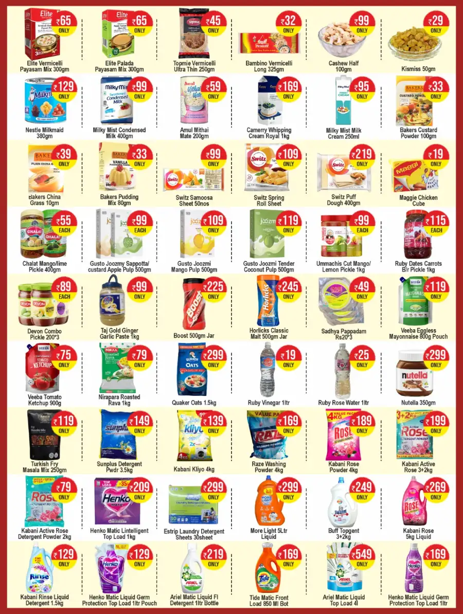 Real Hypermarket Kannur Eid Festival Bonanza: Grocery Offers & Slab Deals page 4