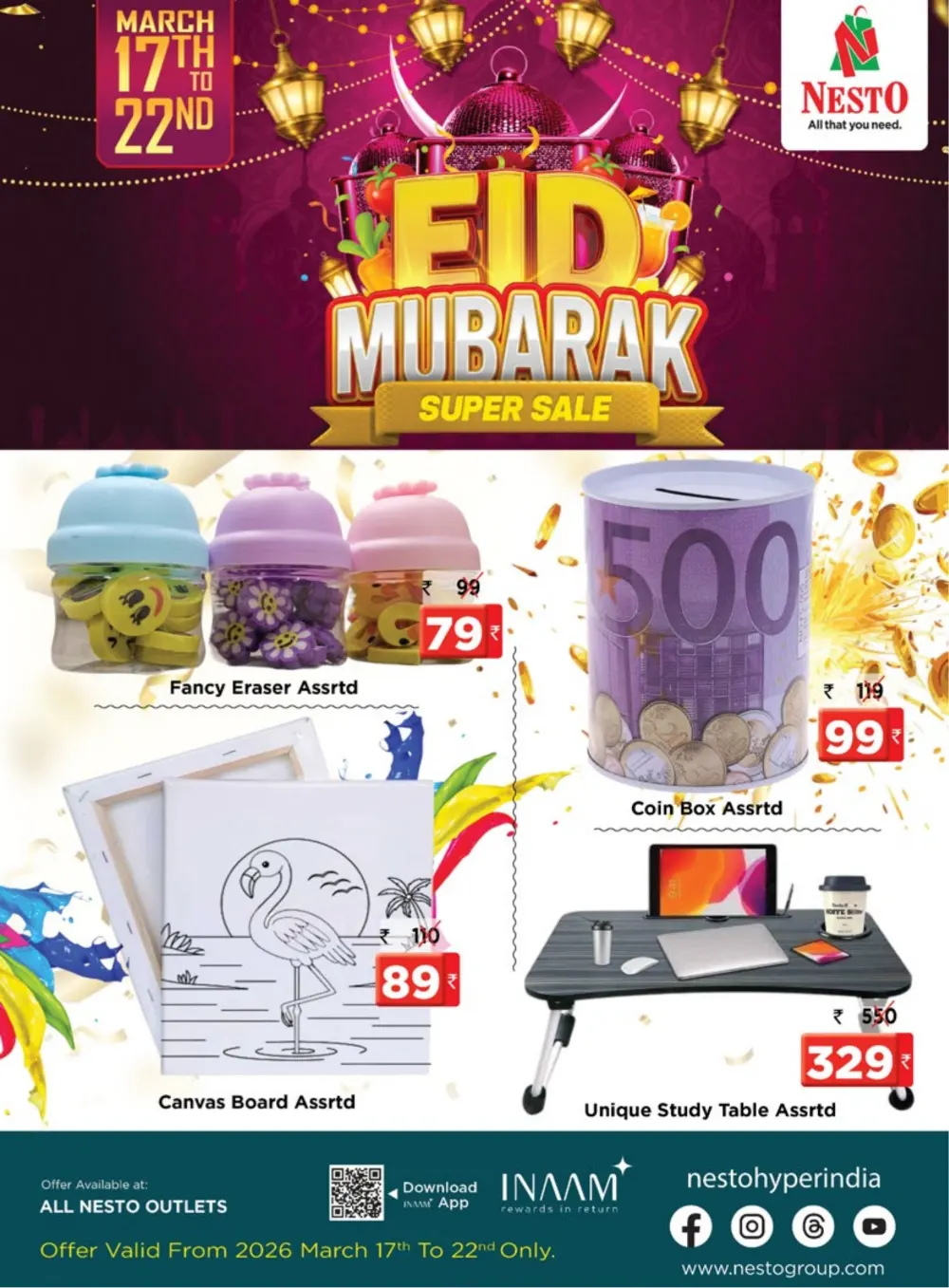 Nesto K-Mall Kakkattil Calicut - Eid Mubarak Super Sale page 20