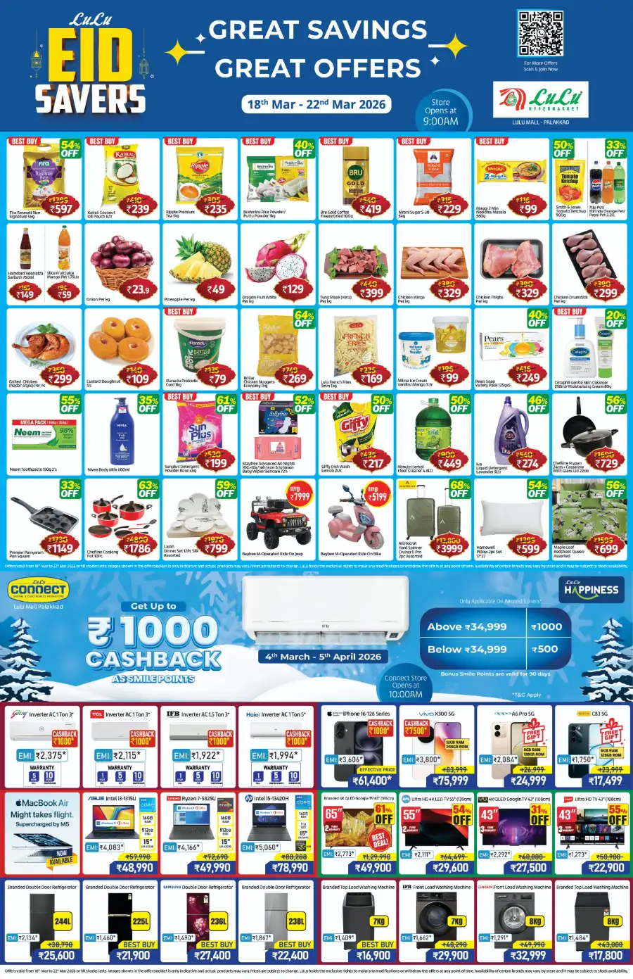 LuLu Palakkad Eid Savers 2026: Best Offers on Groceries & Electronics page 1