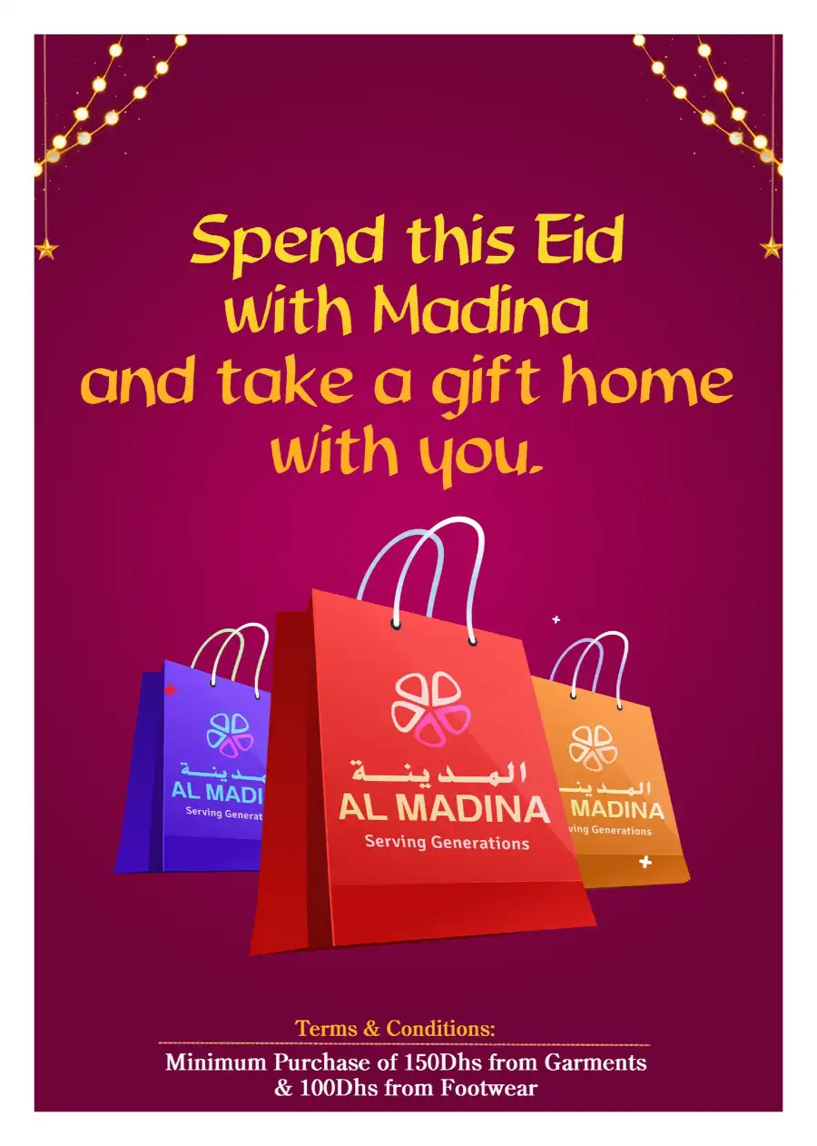 Al Madina Hypermarket Dubai Industrial City: Eid Mubarak Super Deals & Offers page 12