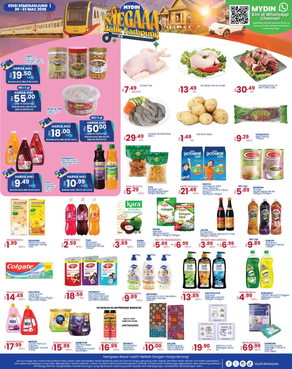 MYDIN Semenanjung Balik Kampung Deals | Ends Monday page 1