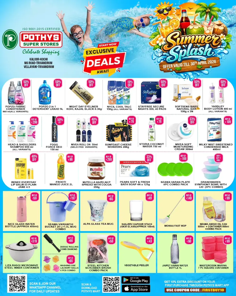 Pothys Super Stores Summer Splash Offer | Ends 30th April page 2