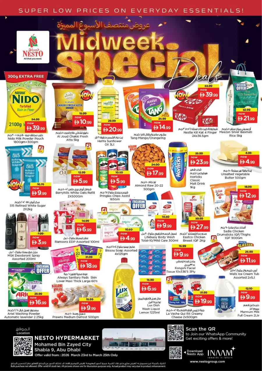 Nesto Abu Dhabi Shabia 9: Midweek Special Deals & Offers (Mar 23-25) page 1