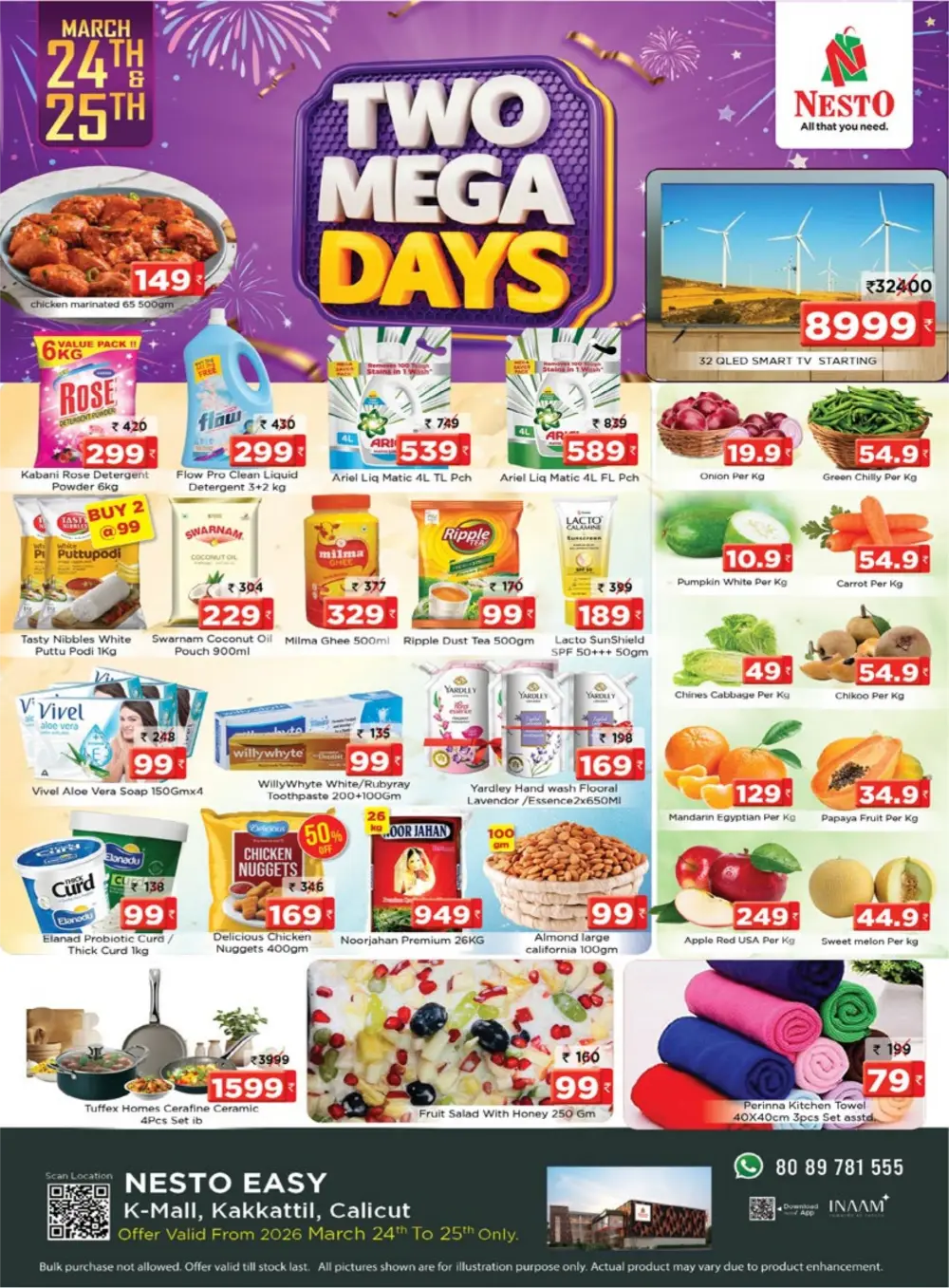 Nesto Easy Kakkattil Two Mega Days Offer | Ends Wednesday page 1