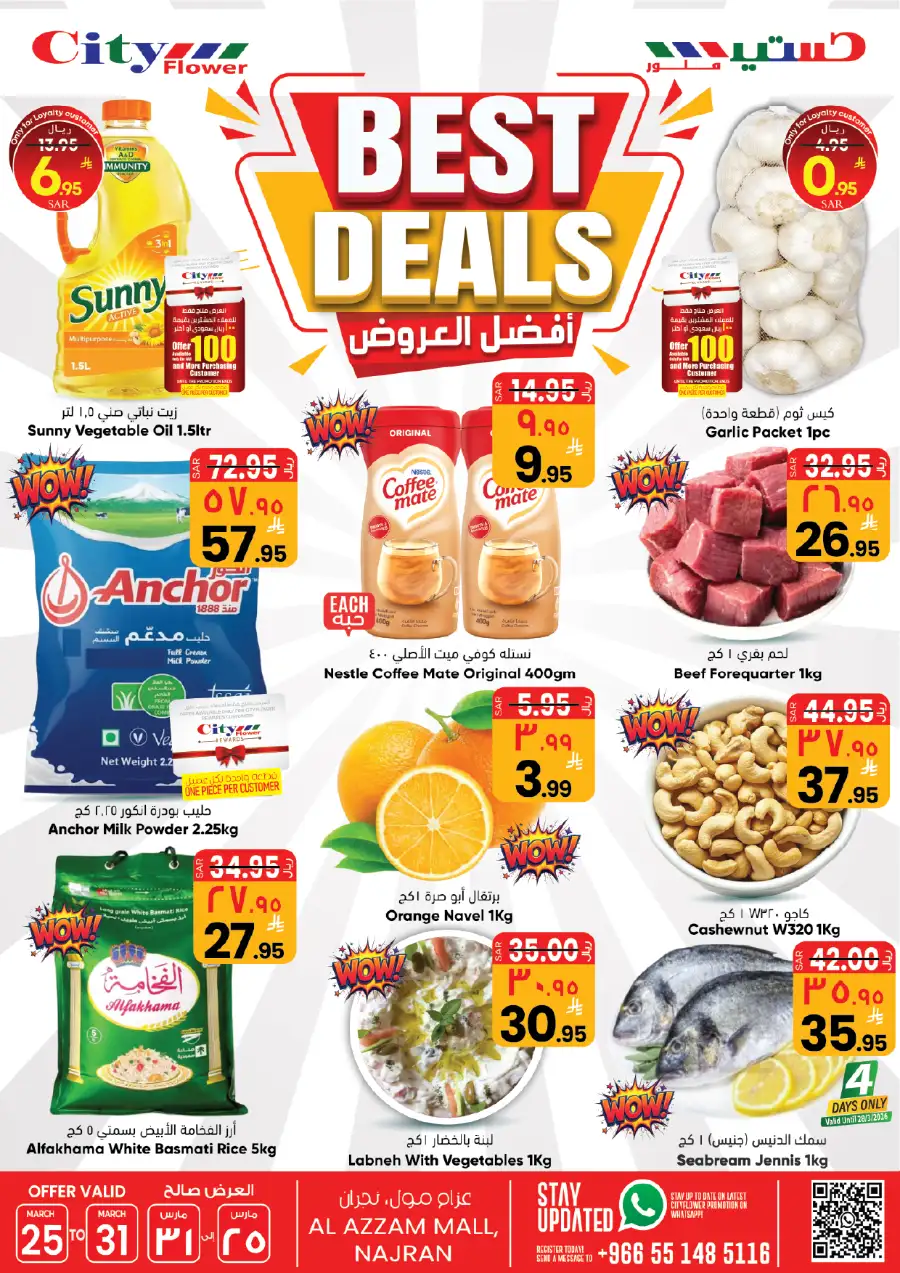 City Flower Najran Best Deals | Ends March 31 page 1