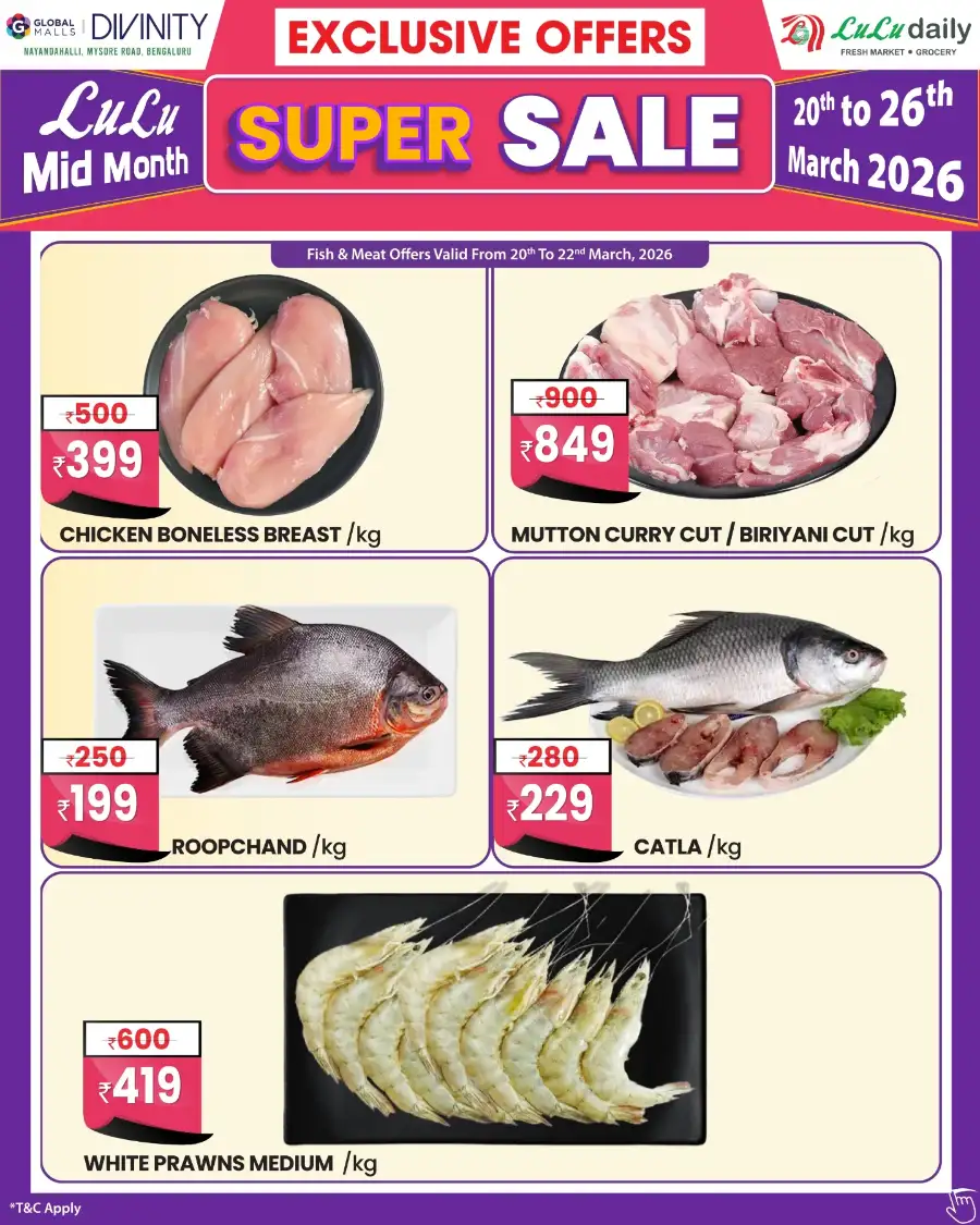 Lulu Daily Bengaluru Mid-Month Super Sale | Ends 26 Mar page 3