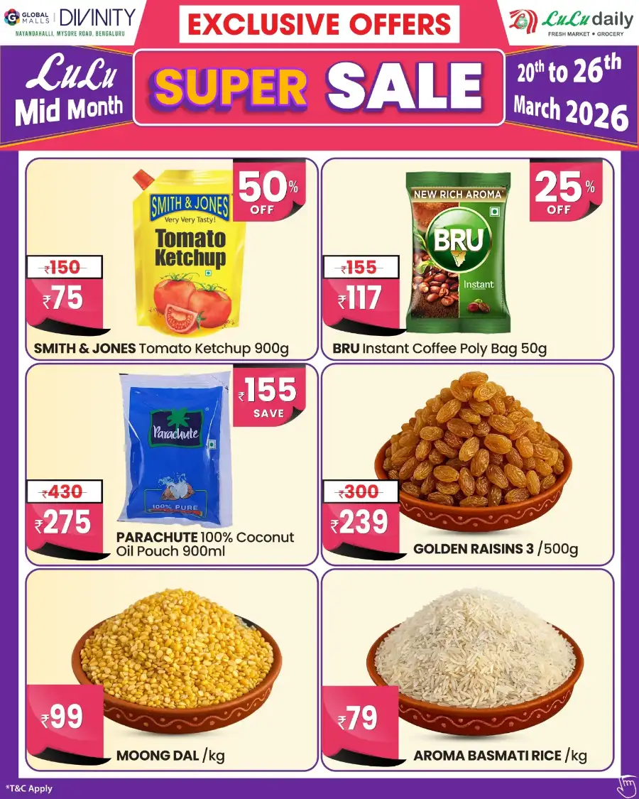 Lulu Daily Bengaluru Mid-Month Super Sale | Ends 26 Mar page 6