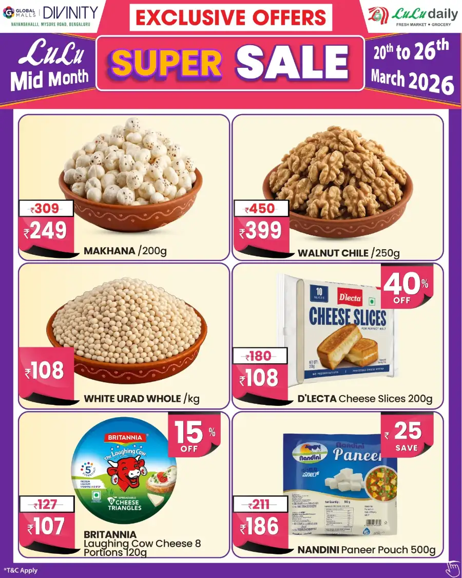 Lulu Daily Bengaluru Mid-Month Super Sale | Ends 26 Mar page 7