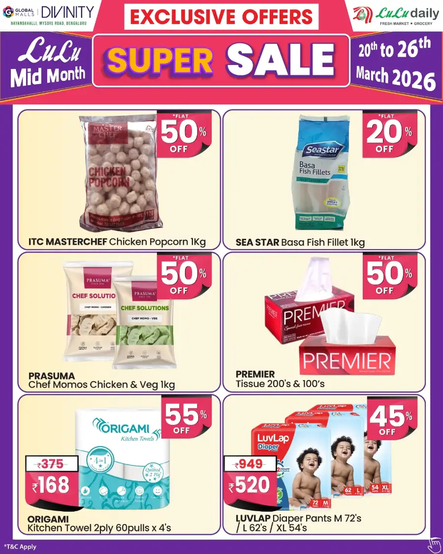 Lulu Daily Bengaluru Mid-Month Super Sale | Ends 26 Mar page 8