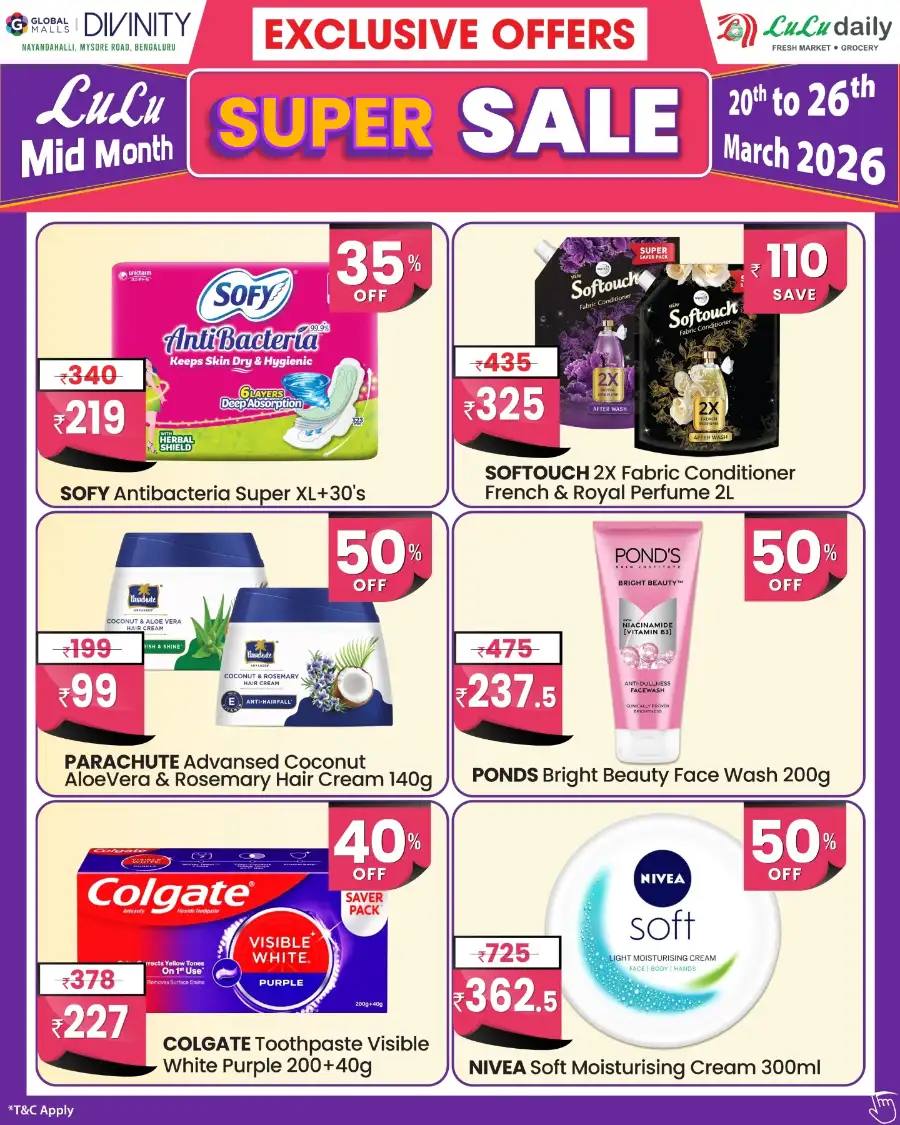Lulu Daily Bengaluru Mid-Month Super Sale | Ends 26 Mar page 9