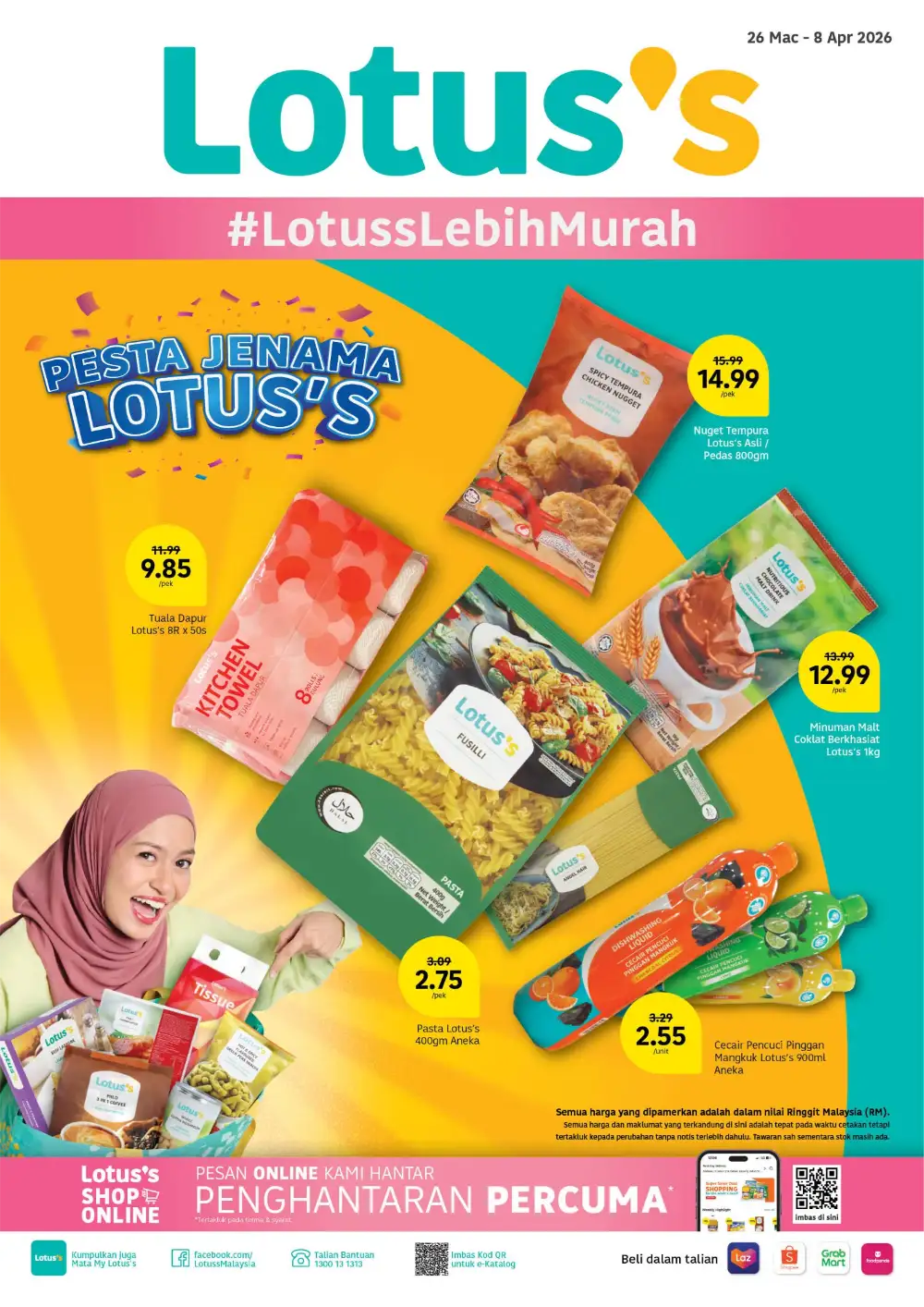 Lotus's Malaysia Pesta Jenama Deals | Ends 8 Apr page 1