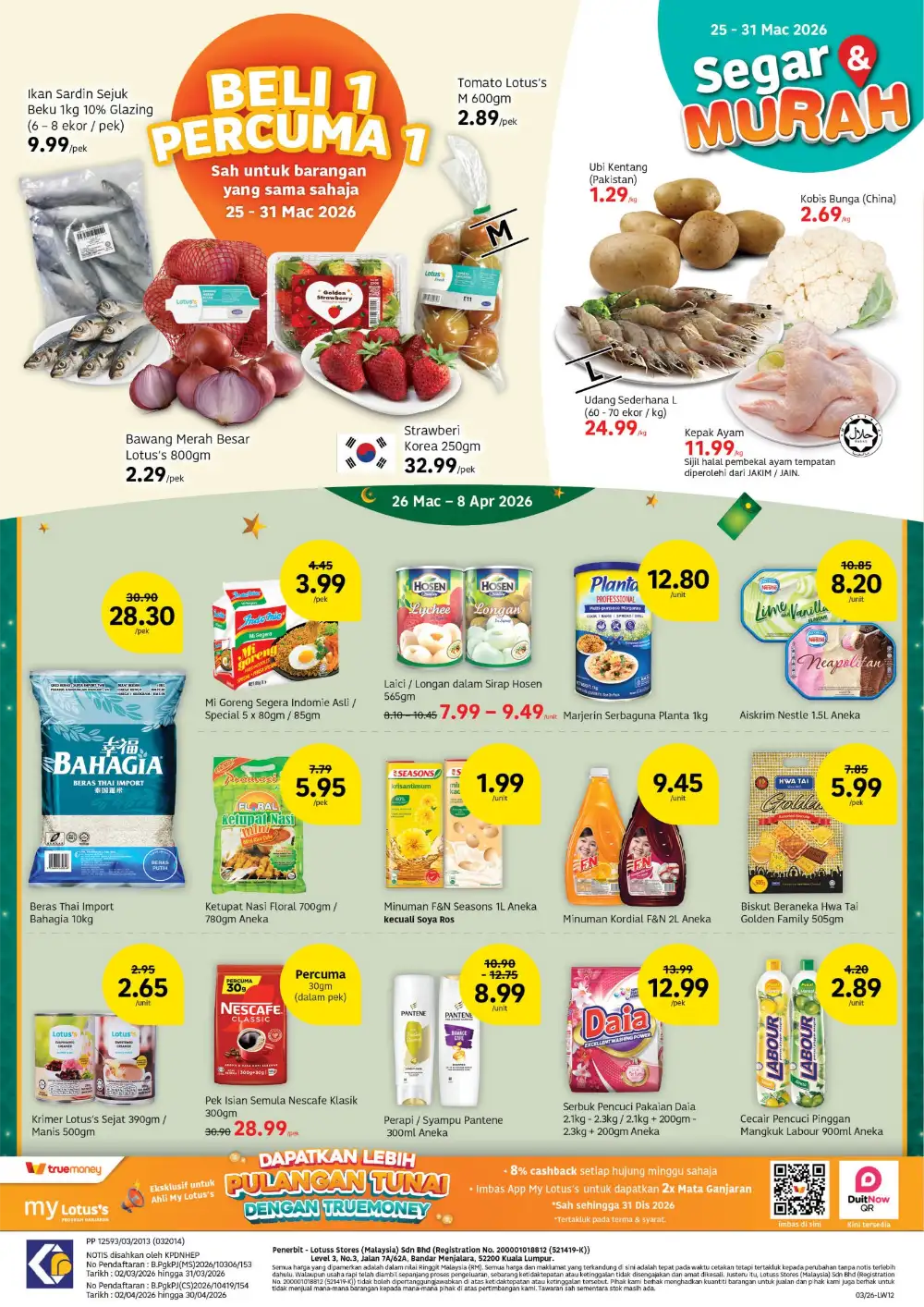 Lotus's Malaysia Pesta Jenama Deals | Ends 8 Apr page 2