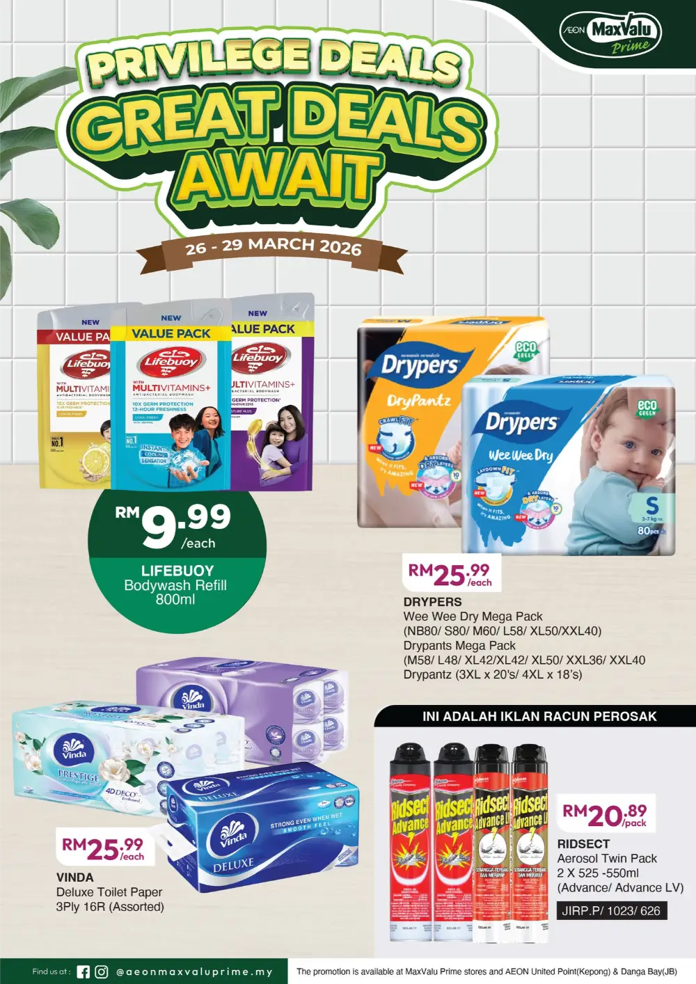 AEON MaxValu Prime Malaysia Deals | Ends Sunday page 3