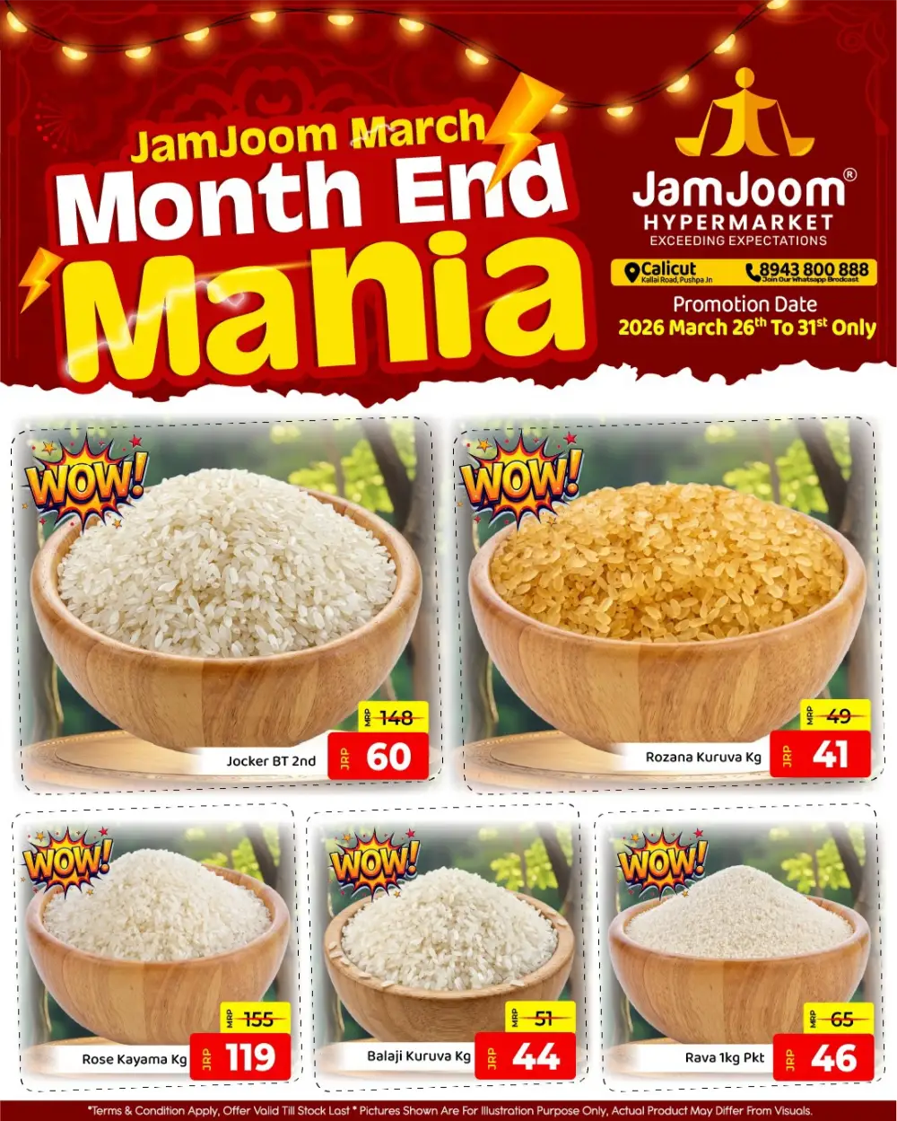 JamJoom Calicut Month End Mania Sale | Ends Tuesday page 1