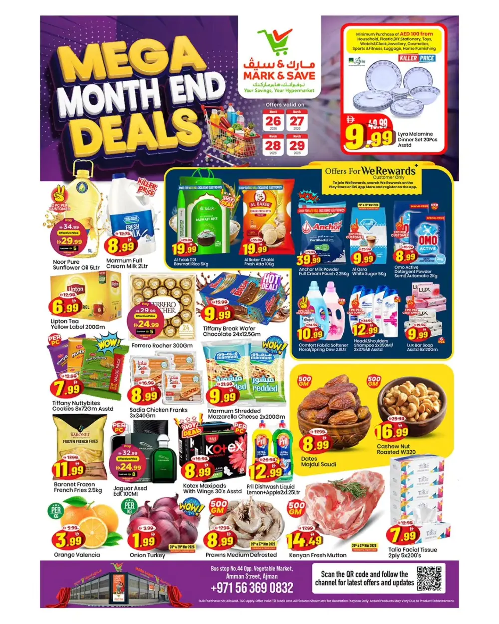 Mark & Save Ajman Mega Month End Offers | Ends March 29 page 1