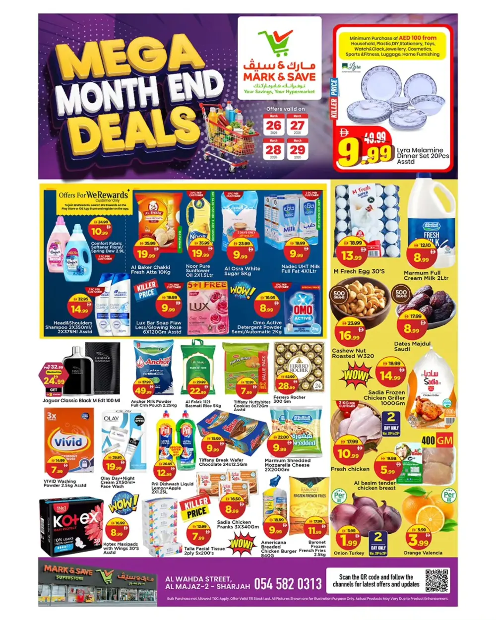 Mark & Save Sharjah Mega Deals | Ends Sunday page 1