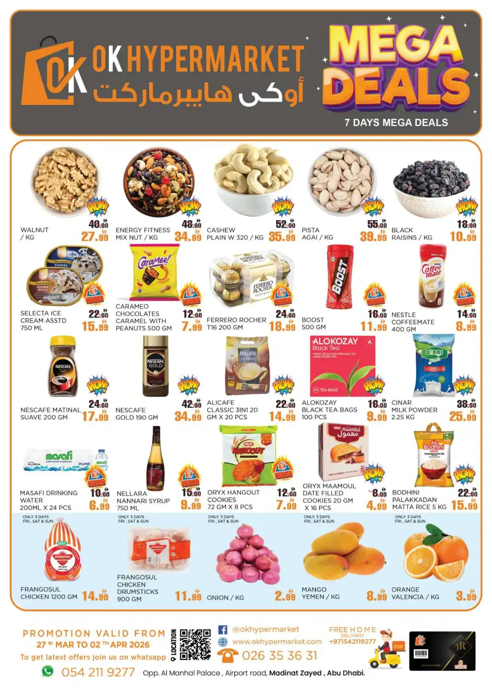 OK Hypermarket Abu Dhabi Mega Deals | Ends Thursday page 1