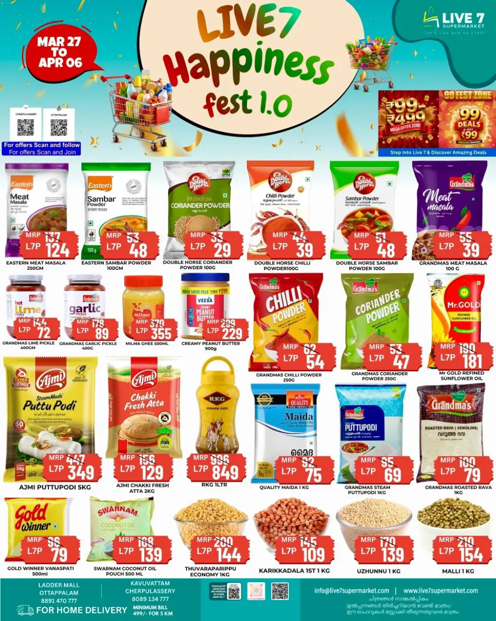 Live 7 Ottappalam & Cherpulassery Happiness Fest | Ends Apr 06 page 1