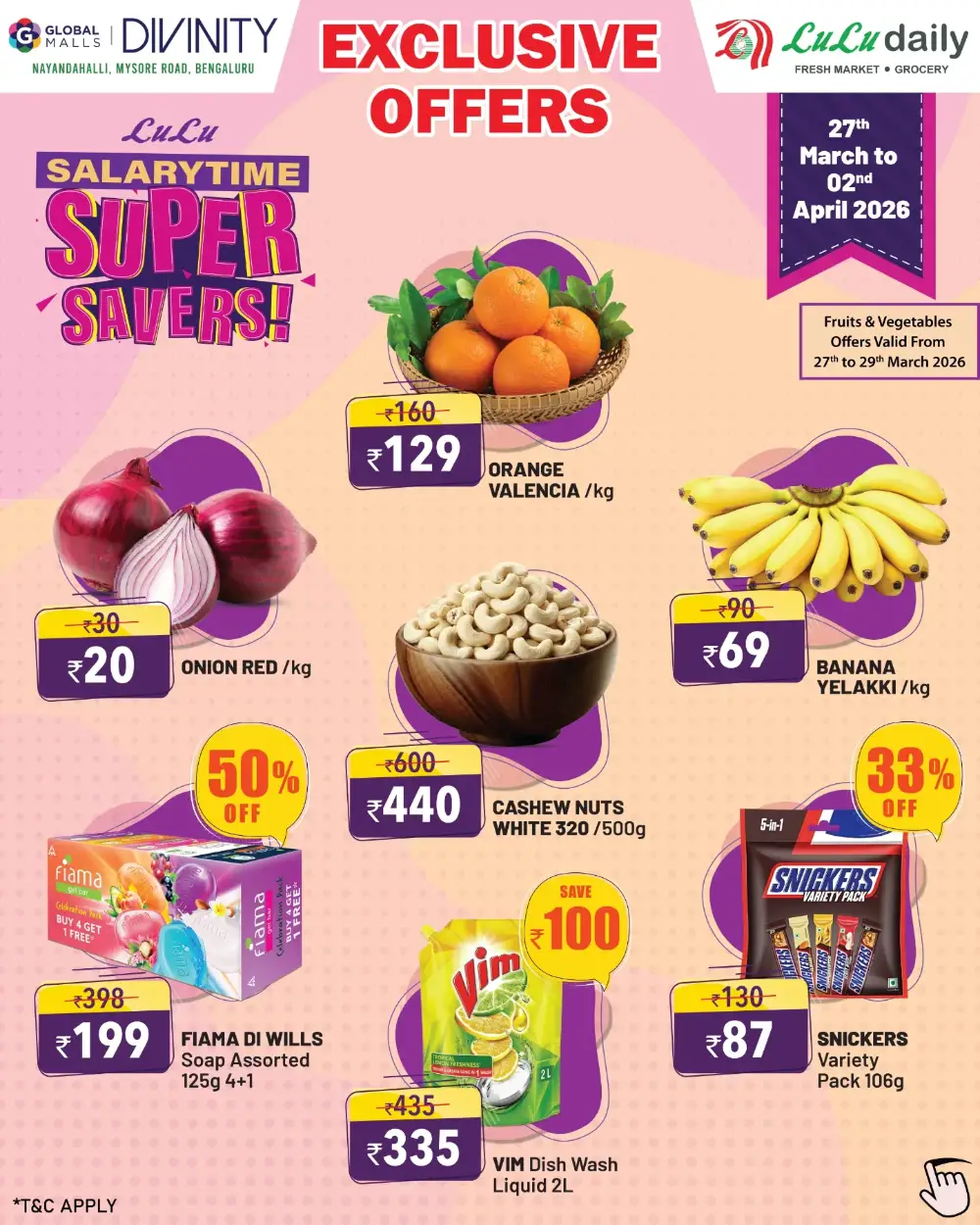 LuLu Daily Bengaluru Super Savers Offers | Ends April 02 page 2