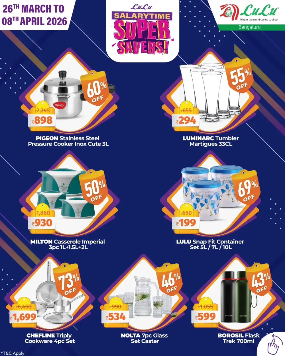 LuLu Hypermarket Bengaluru Super Savers | Ends April 08 page 12