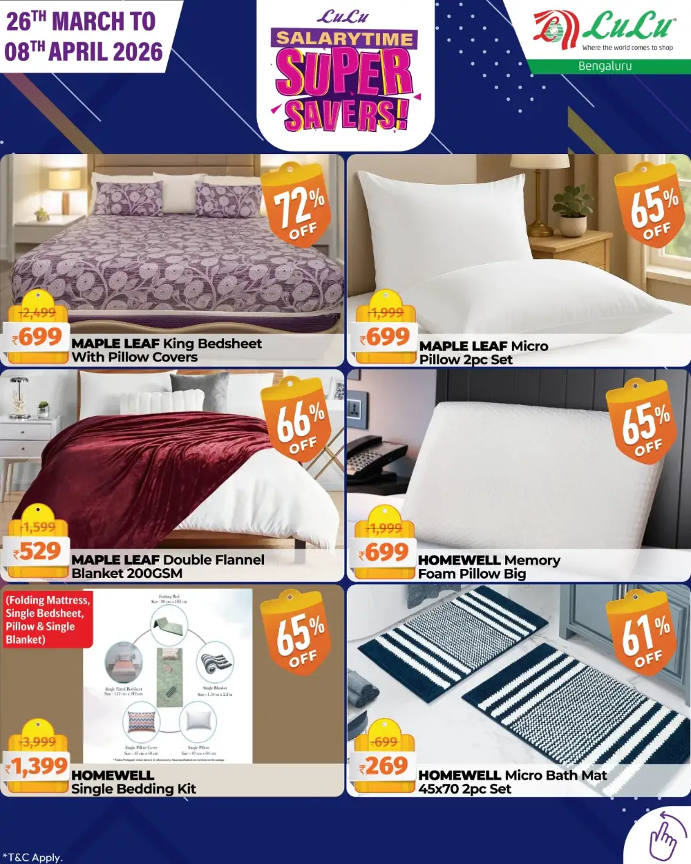 LuLu Hypermarket Bengaluru Super Savers | Ends April 08 page 13
