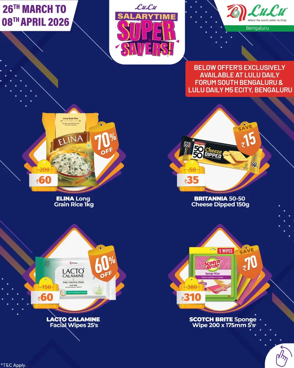 LuLu Hypermarket Bengaluru Super Savers | Ends April 08 page 14