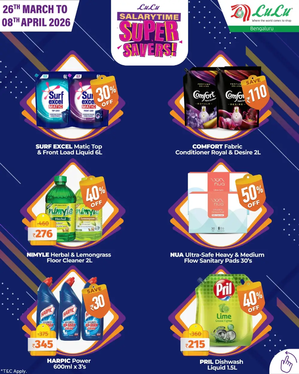 LuLu Hypermarket Bengaluru Super Savers | Ends April 08 page 9