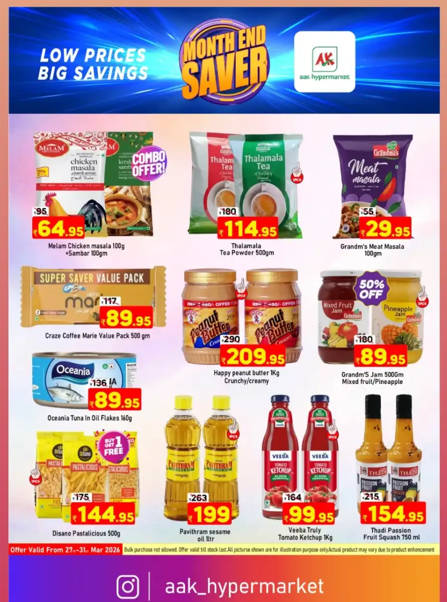 AAK Hypermarket Tirur Month End Saver | Ends March 31 page 3