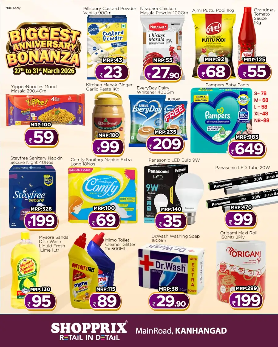 Shopprix Kanhangad Anniversary Bonanza | Ends March 31 page 3
