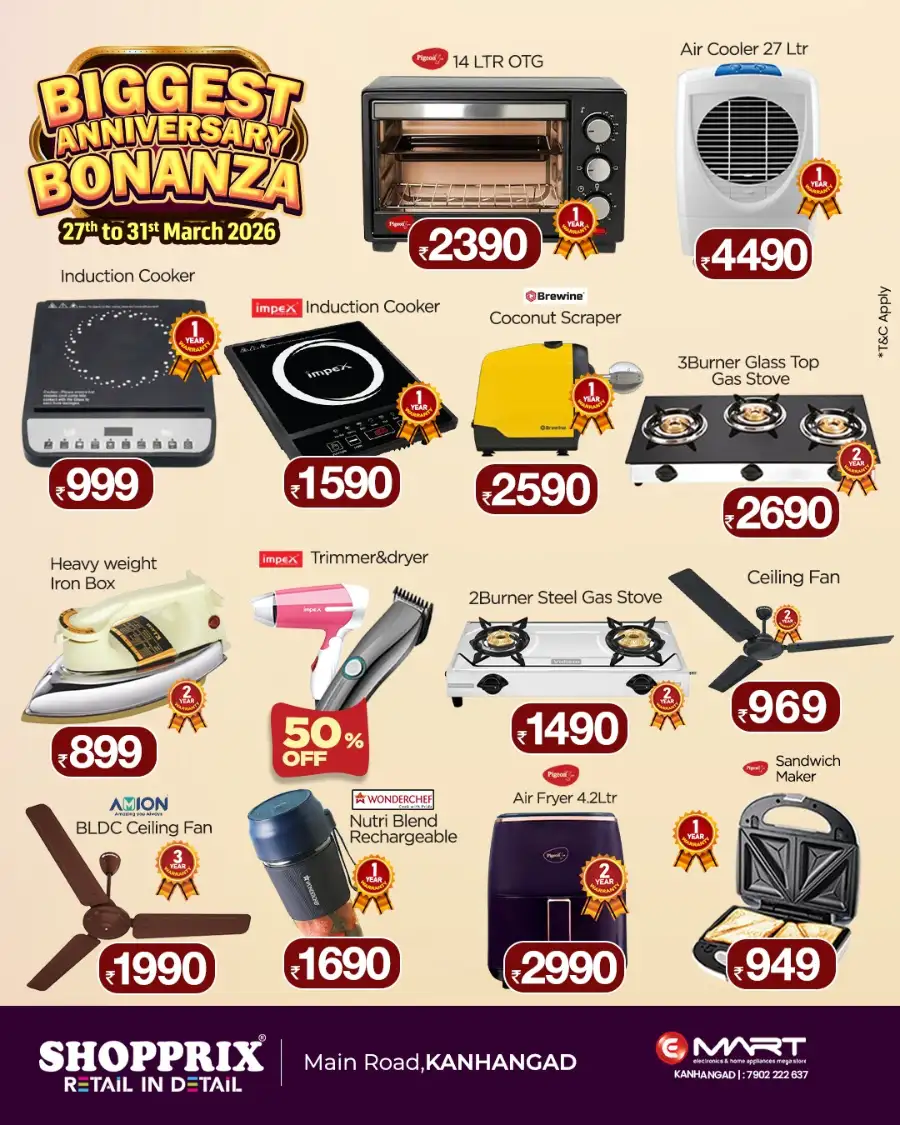 Shopprix Kanhangad Anniversary Bonanza | Ends March 31 page 7