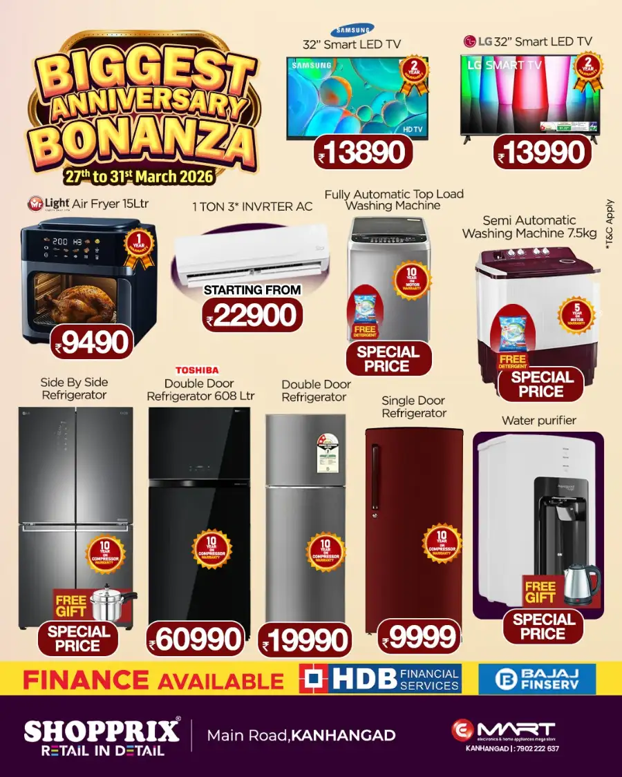 Shopprix Kanhangad Anniversary Bonanza | Ends March 31 page 9