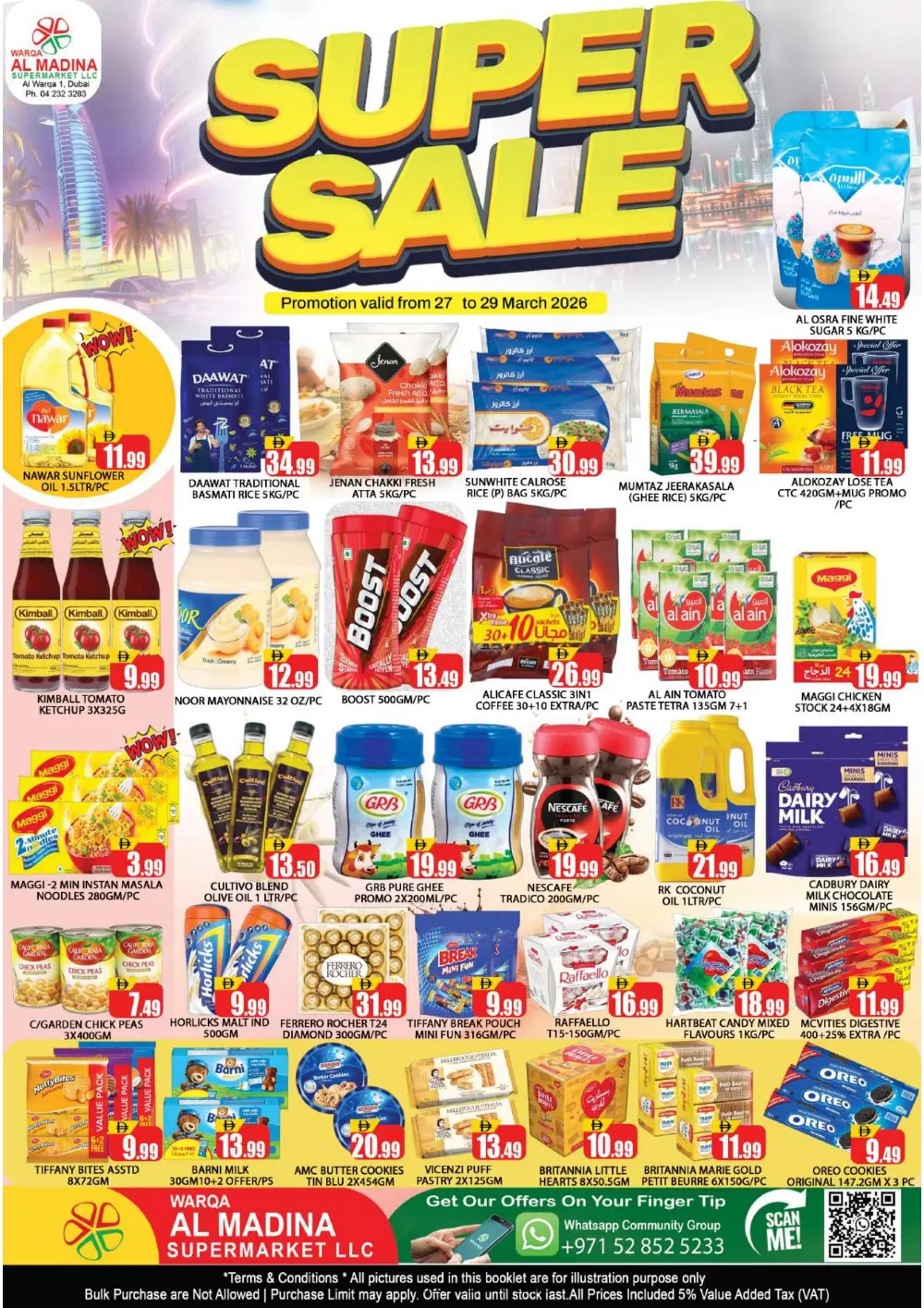 Al Madina Al Warqa 1 Super Sale | Ends Sunday page 1