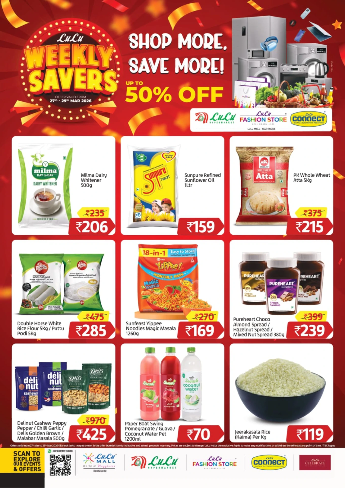 LuLu Mall Kozhikode Weekly Savers | Ends Sunday page 1