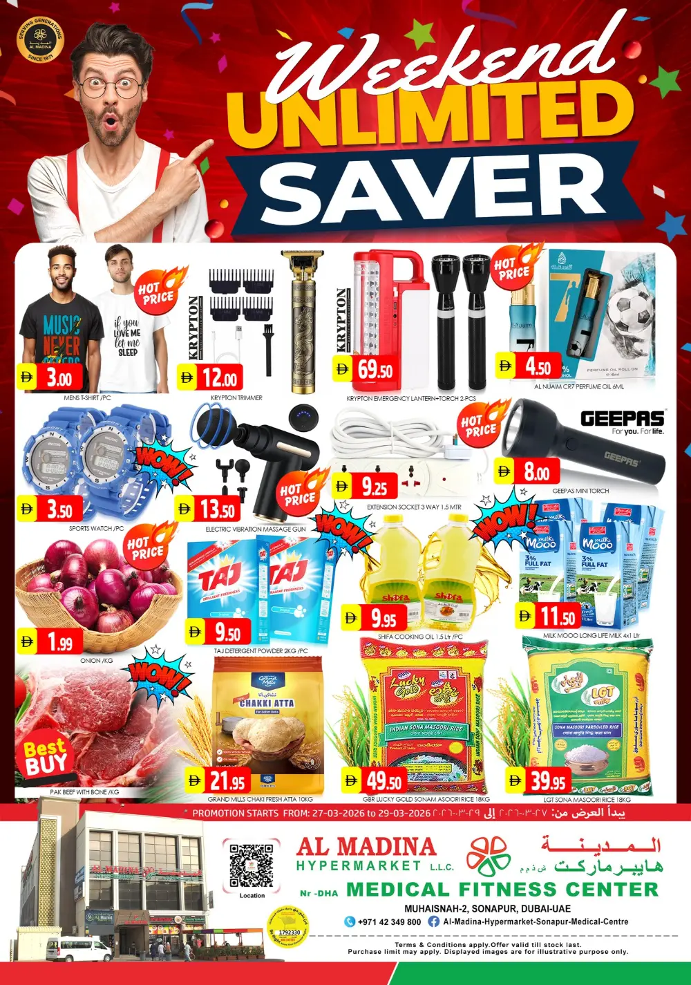 Al Madina Sonapur Weekend Saver | Ends Sunday page 1